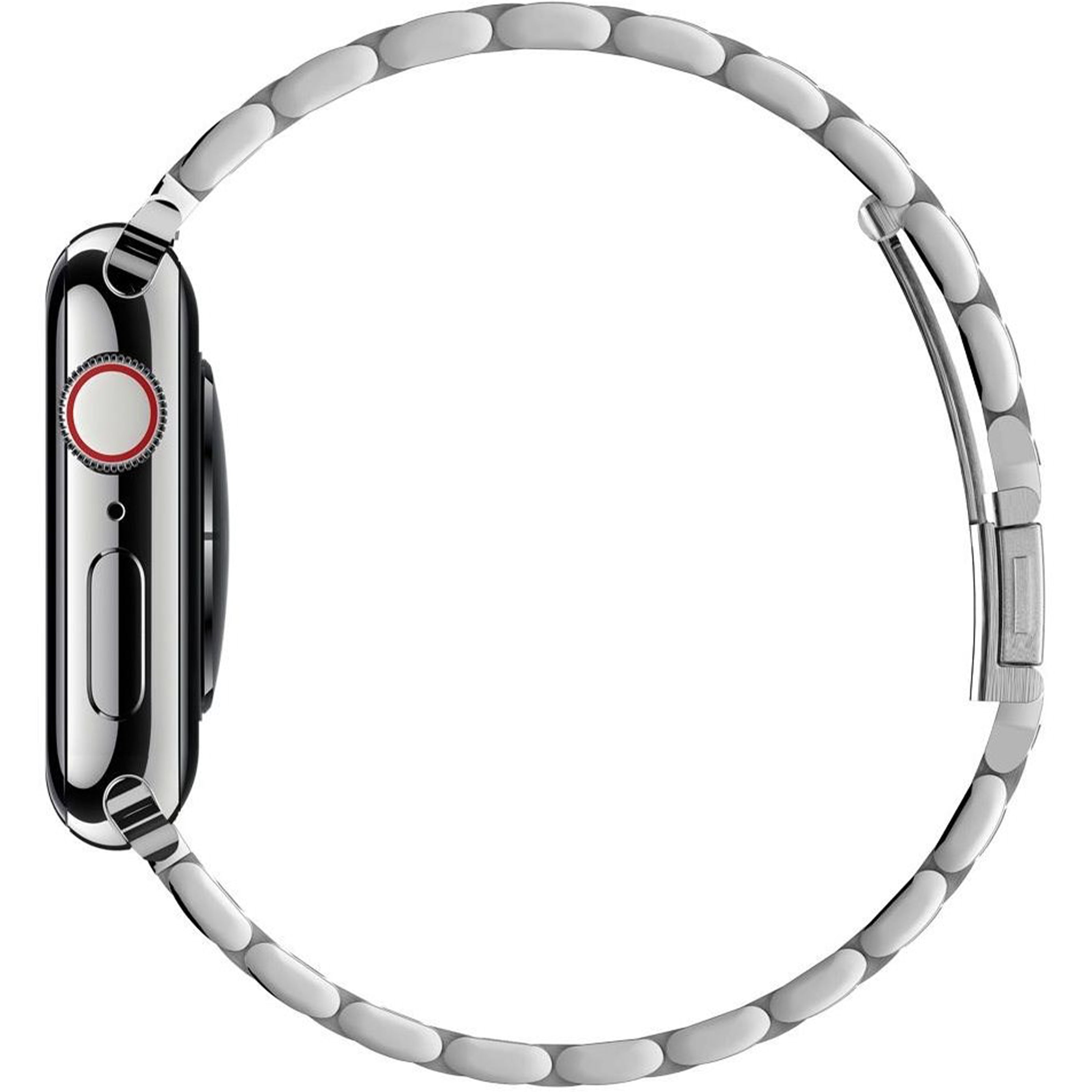 3 Color - Watch Strap - Compatible with Apple Watch - 3 Row Links 304L Stainless Steel