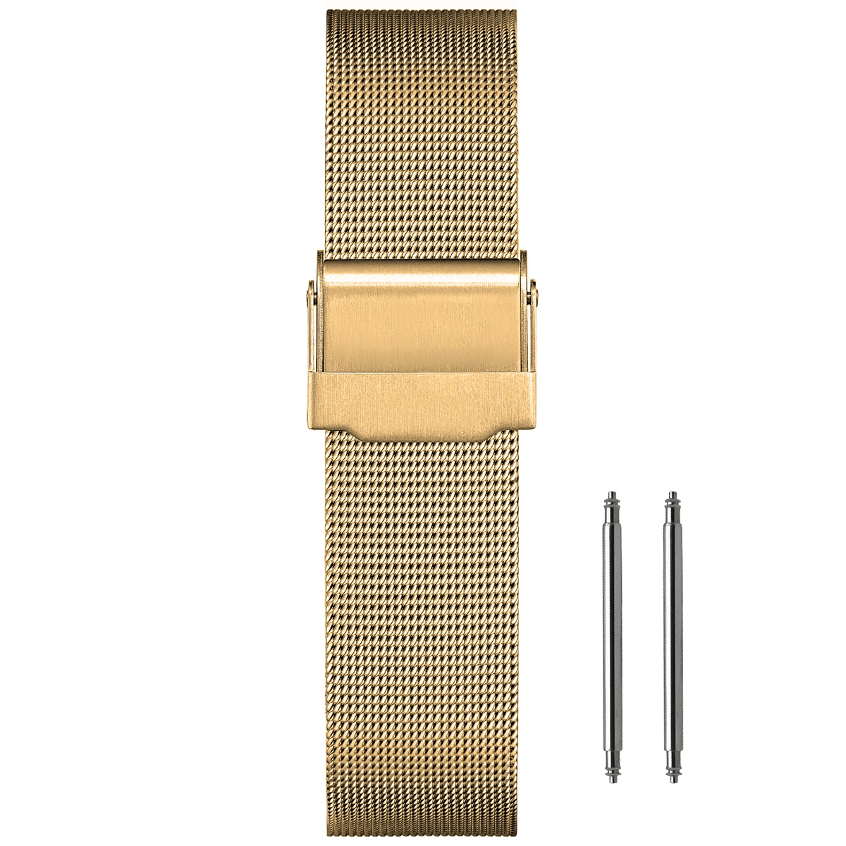 24mm Mesh Fine Ø 0,4mm - Milanaise Mesh Uhrenarmband - Universal - Gold