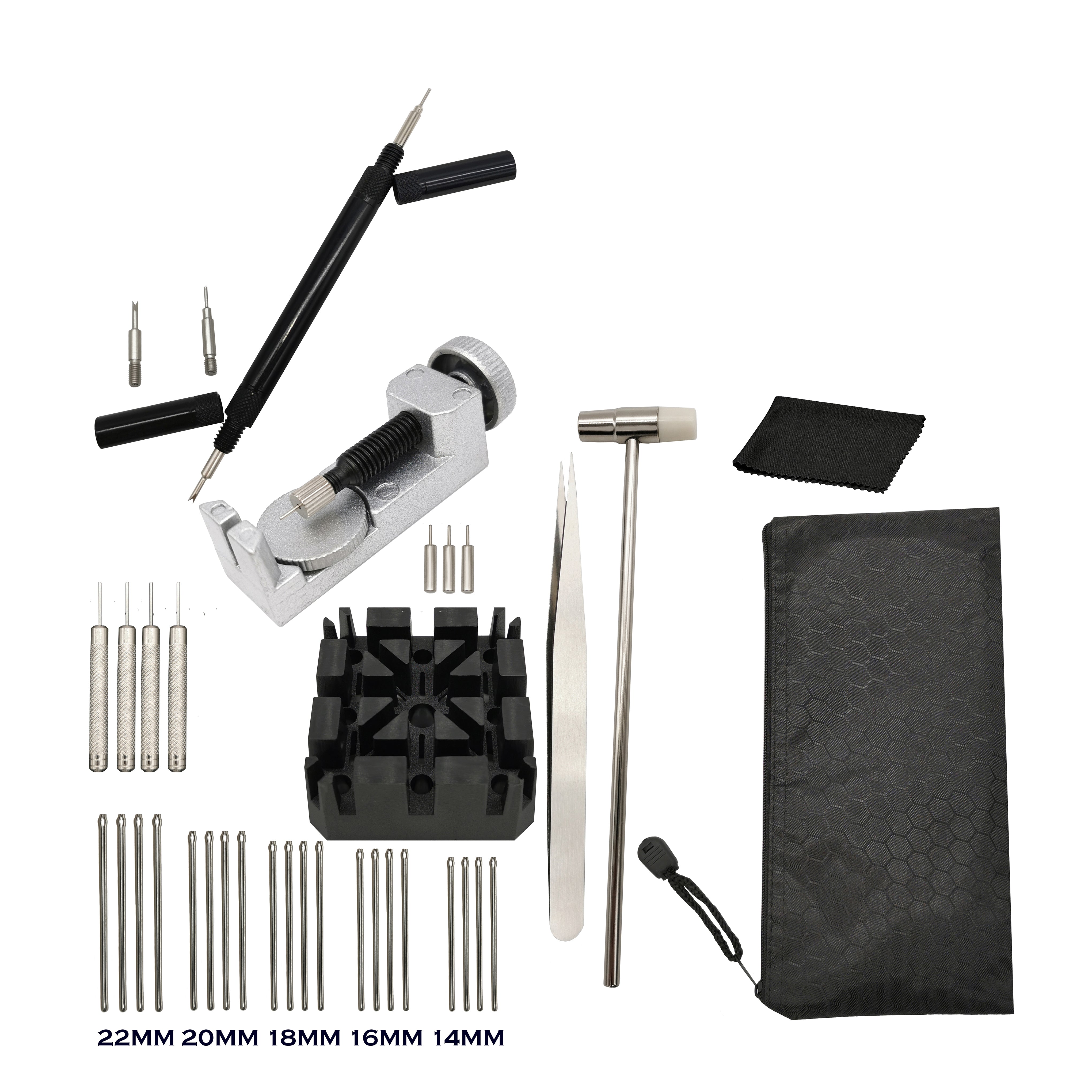Kit - Reparaturwerkzeuge - Glieder - Uhrenarmbänder - Splinttreiber, Zubehör