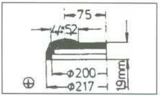 Schweizer Uhrglas Ø 21,5mm bis 29,7mm Date-Datejust-Oysterdate - Acryl - 1 Stück