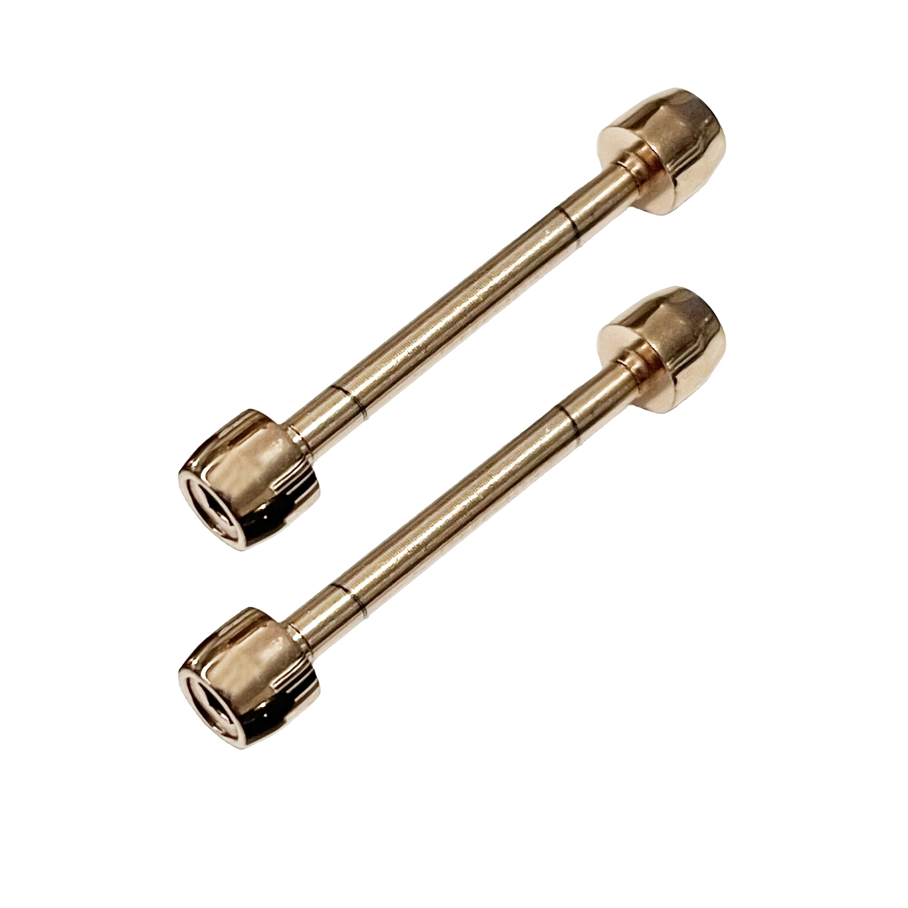 Screw Bars - Compatible: Tissot, Trace T-sport T048 - Watch strap attachment - 316L Stainless Steel - 2 Pcs