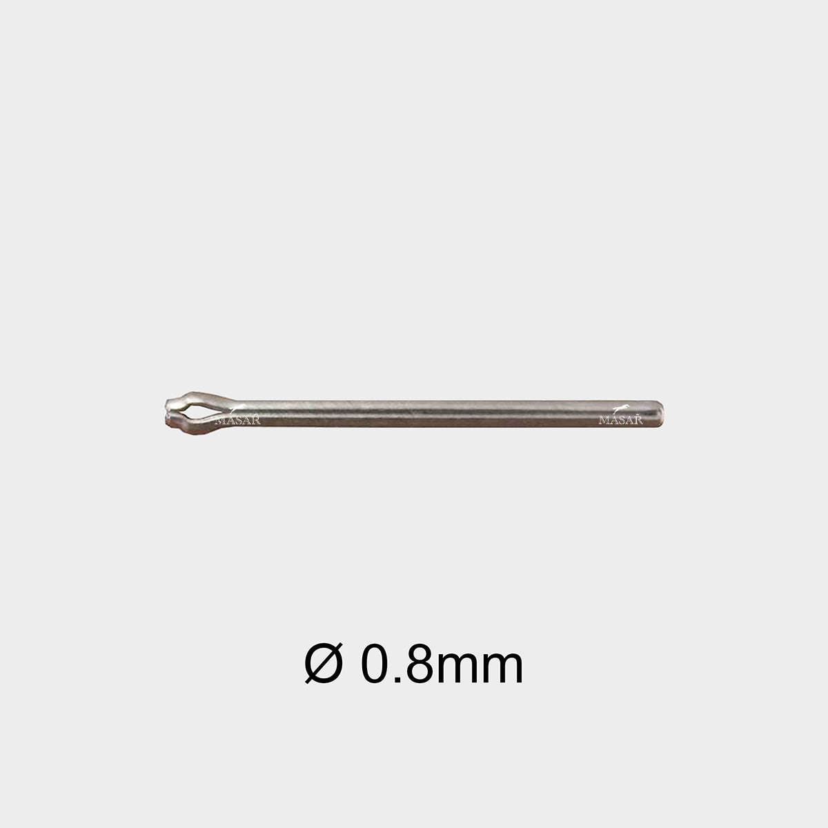 Premium Ø 0.8mm - 4mm to 21mm - Split Pin - for Watch Strap - 316L Stainless Steel - 2 Pcs