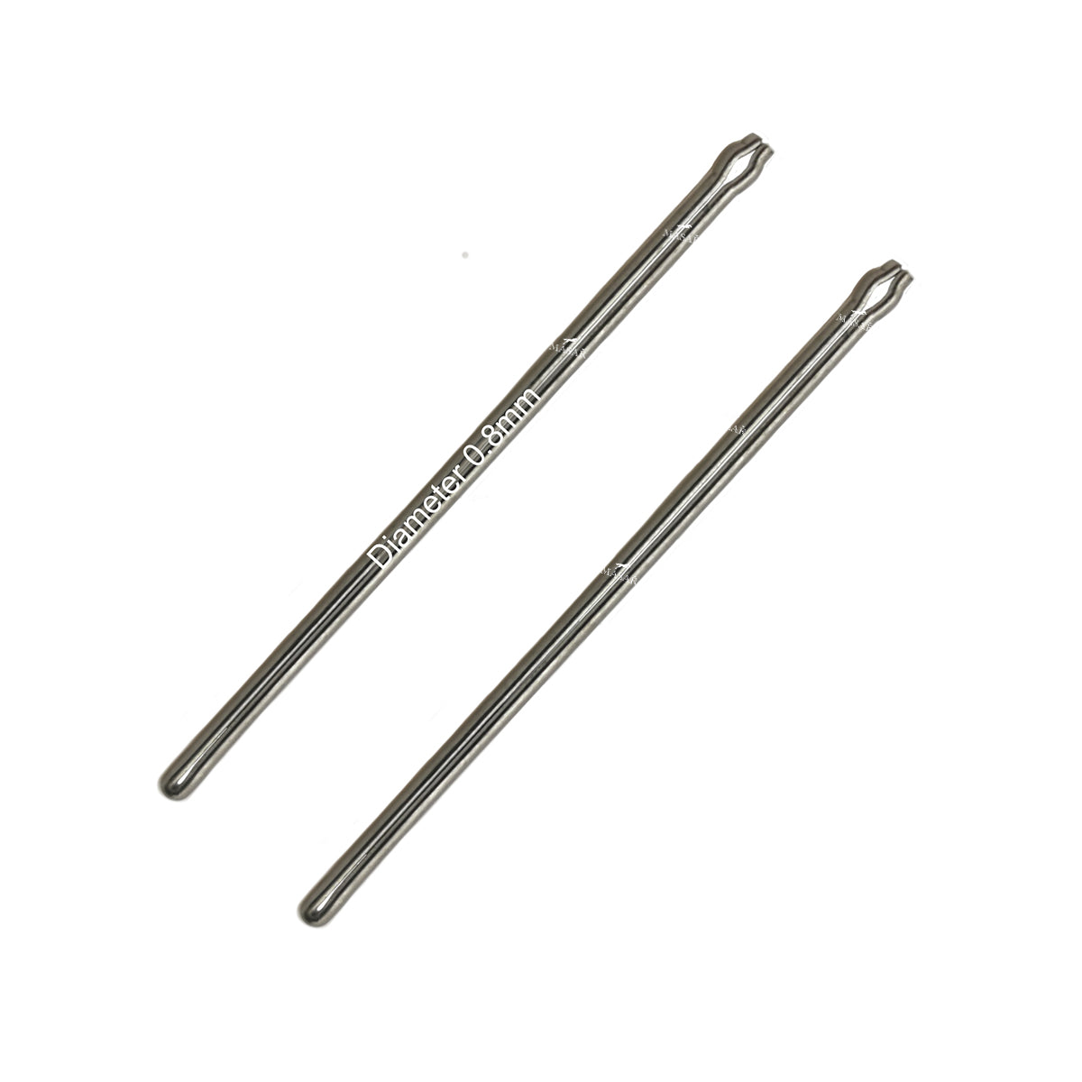 Premium Ø 0.8mm - 4mm to 21mm - Split Pin - for Watch Strap - 316L Stainless Steel - 2 Pcs