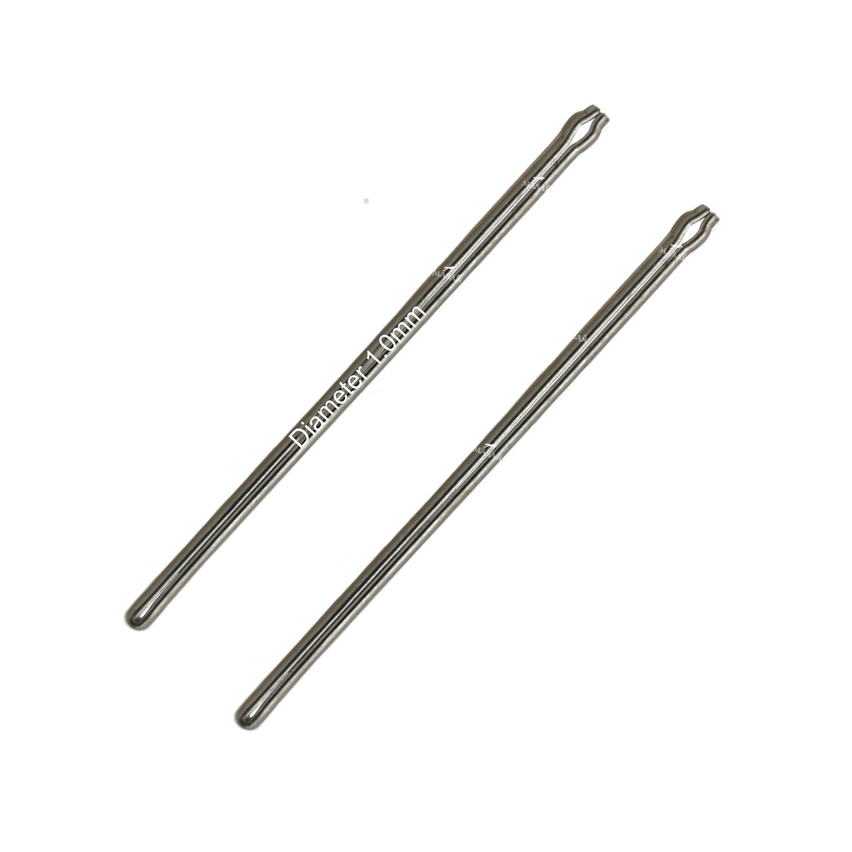 Premium Ø 1.0mm - 4mm to 29mm - Split Pin - for Watch Strap - 316L Stainless Steel - 2 Pcs