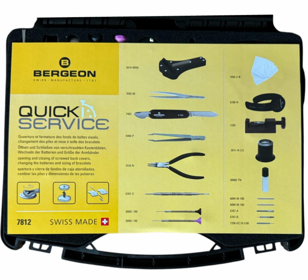 Bergeon 7812 - Professional watchmaker kit
