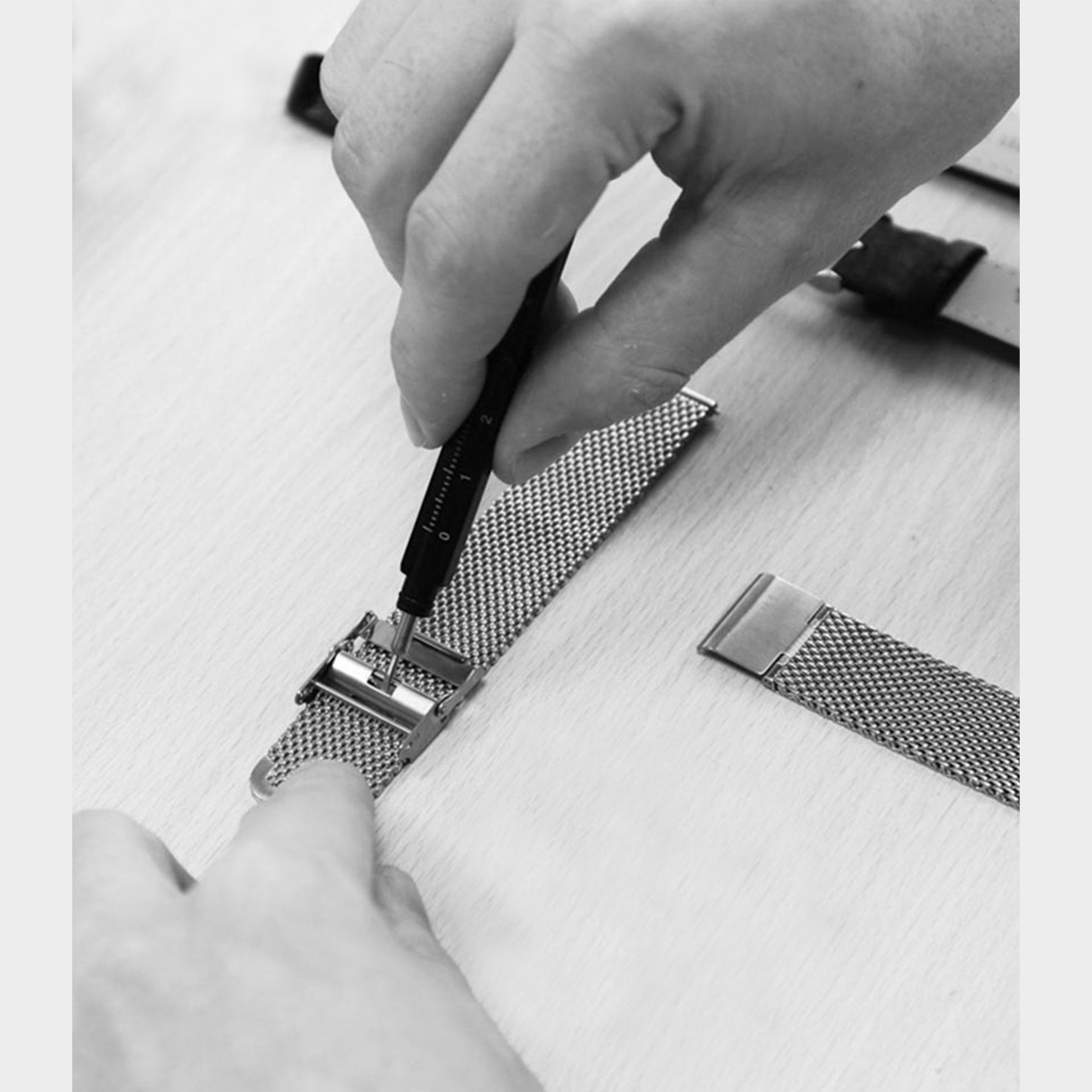 16mm Premium Mesh Ø 0.6mm - Milanese Mesh Watch Strap - Universal - Rose Gold