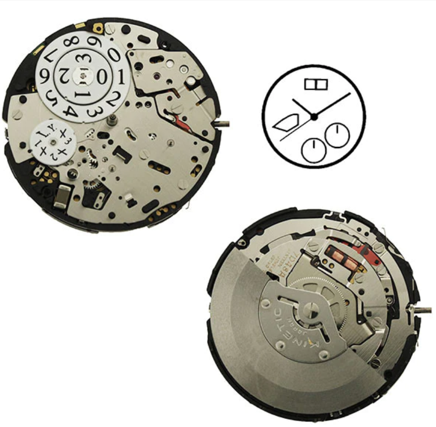 Genuine Seiko / Epson Calibre, Kinetic Movement - Mechanical/Automatic