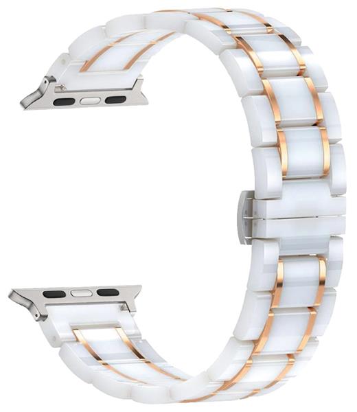 6 Color - Watch Strap - Ceramic and Metal - Compatible with Apple Watch