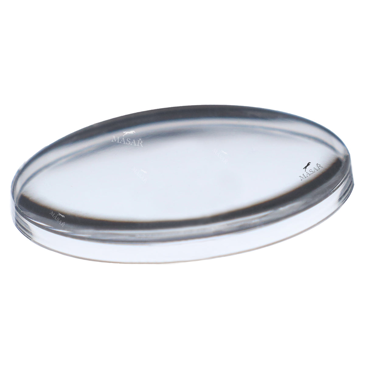 Uhrenglas - Acryl Ø 19,0mm bis 31,8mm - Gewölbte hohe Kuppel - Dicke T 2,0mm - Gesamthöhe 3,1mm bis 4,1mm - 1 Stück
