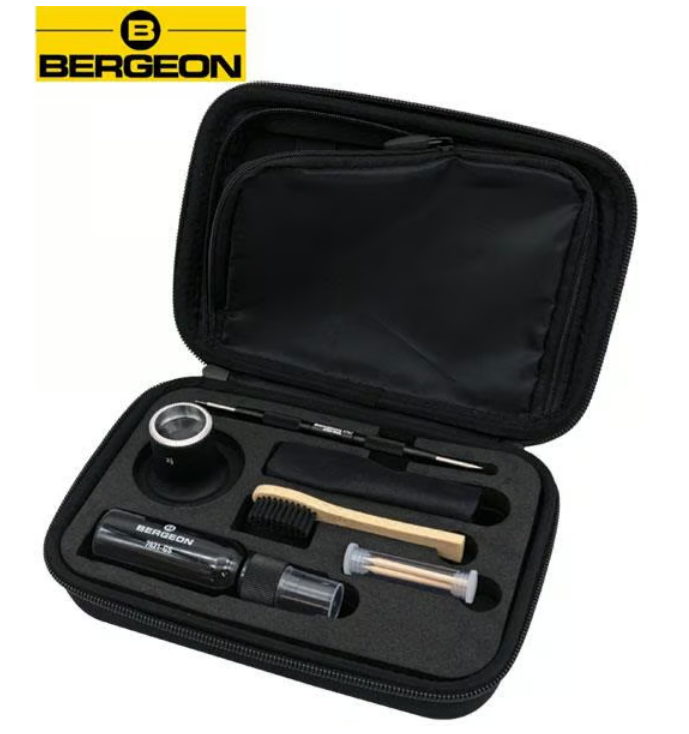 Bergeon 7821-TK3 - Improved Watchmaker's Travel Maintenance Kit