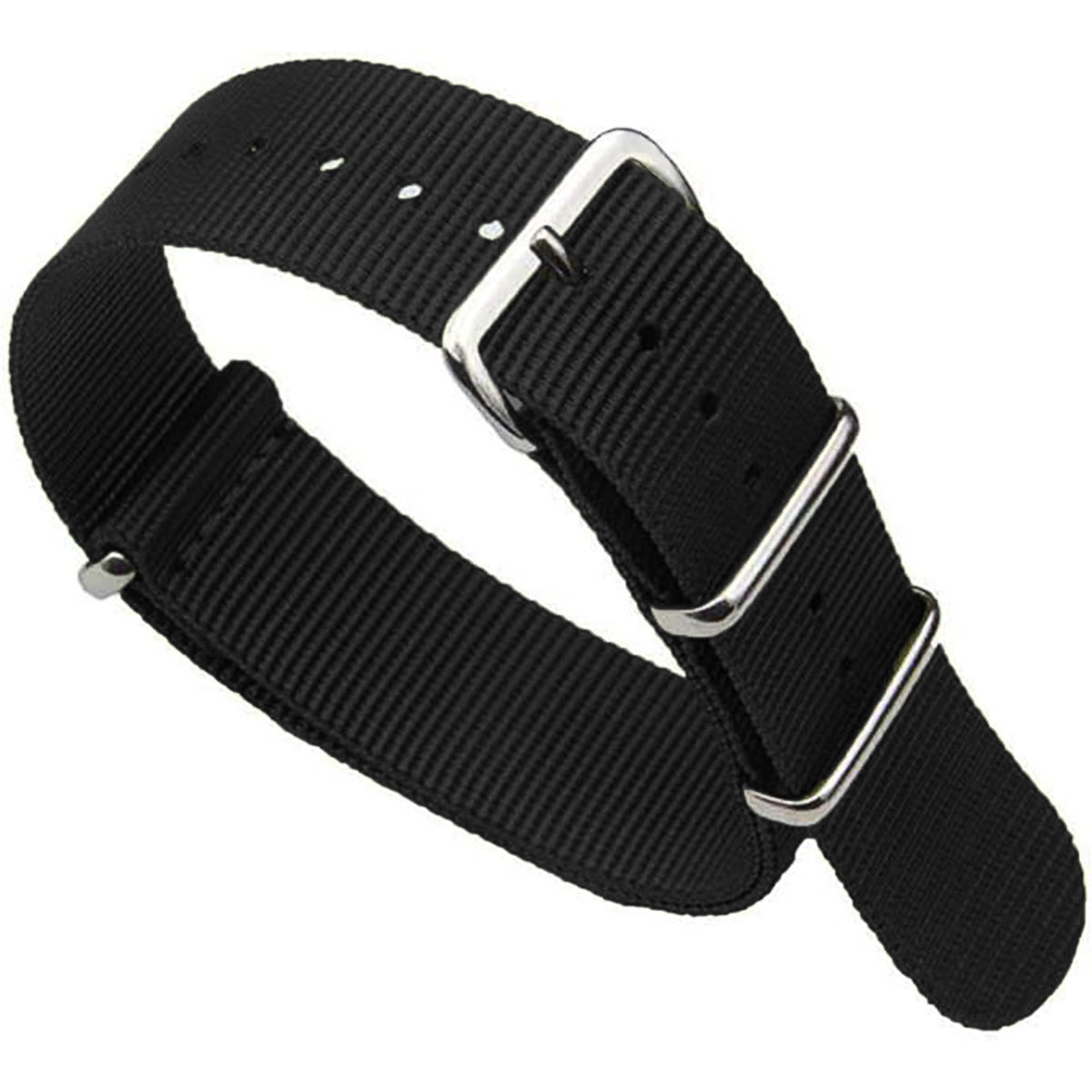 Black Nylon Nato Strap