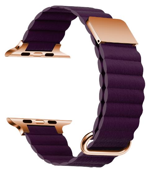 11 Color - Watch Strap - Micro Fiber Leather - Compatible with Apple Watch - Magnetic Buckle