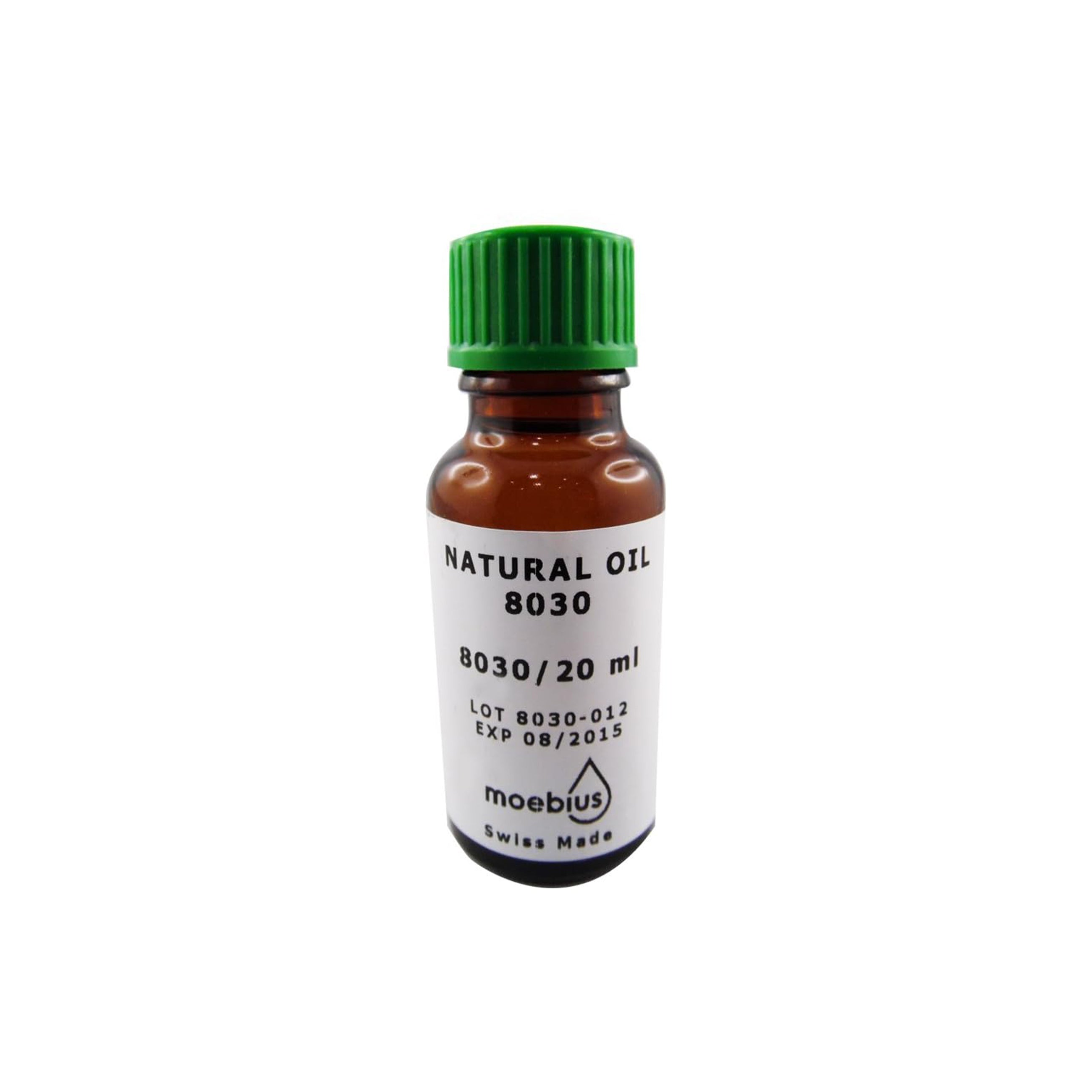 Natural oil for mechanical clock and instrument - Moebius 8030 Green Top - 20 ml