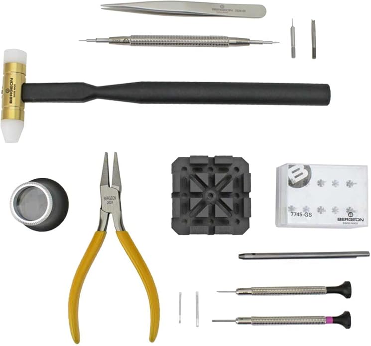 Bergeon 7813 - Professional watchmaker's kit for adjusting watch straps