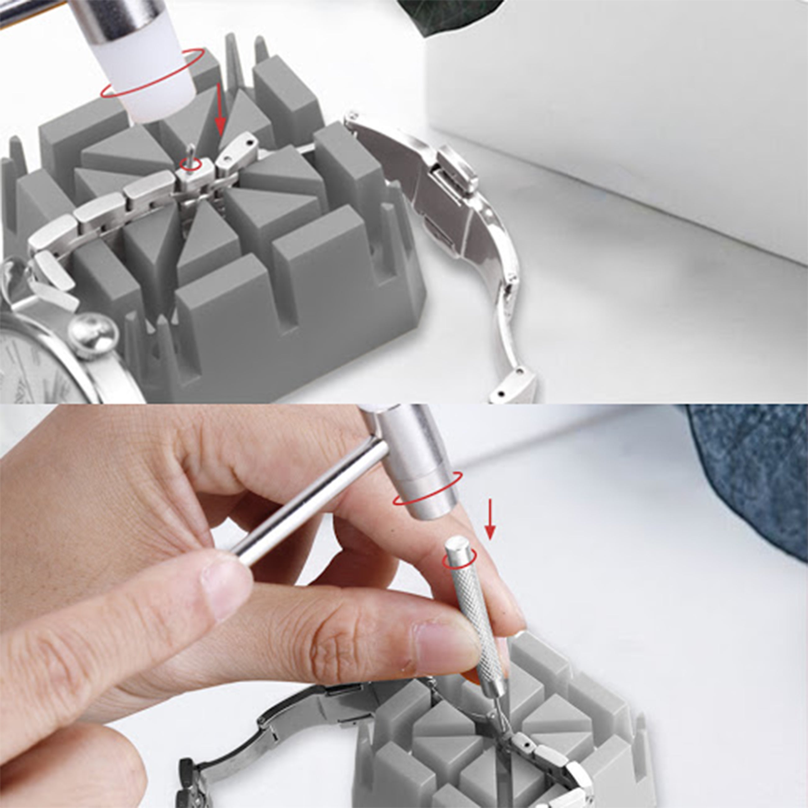 Kit - Repair tools - Links - Watch straps - Pin punches, accessories