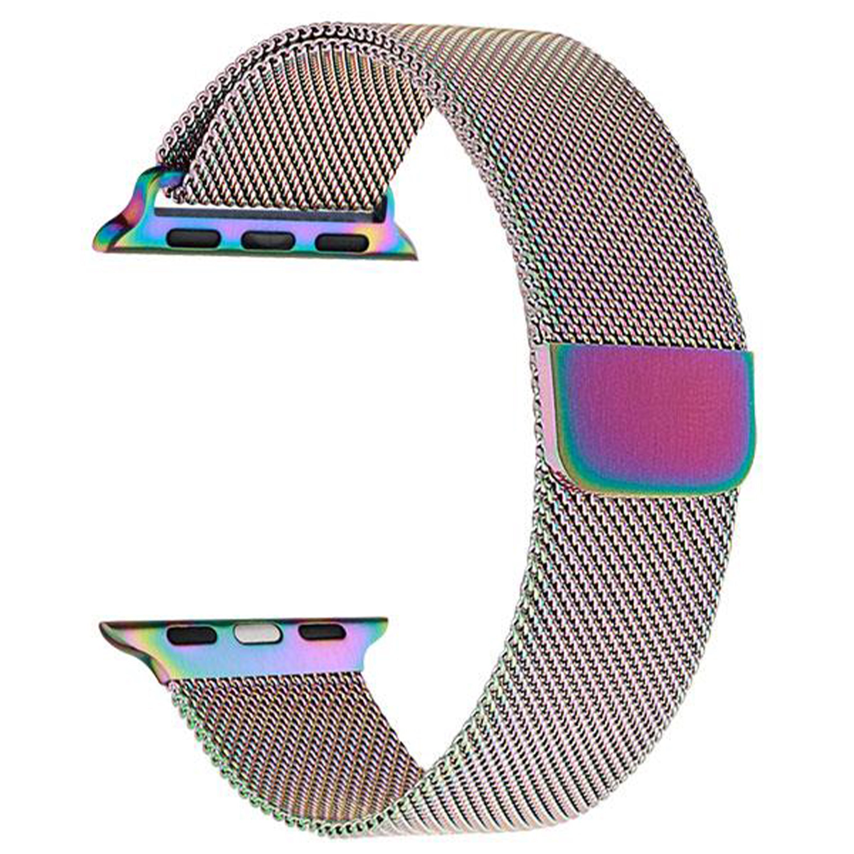 Milanese Watch Band Compatible with Apple Watch – 9 Colors – Stainless Steel Mesh