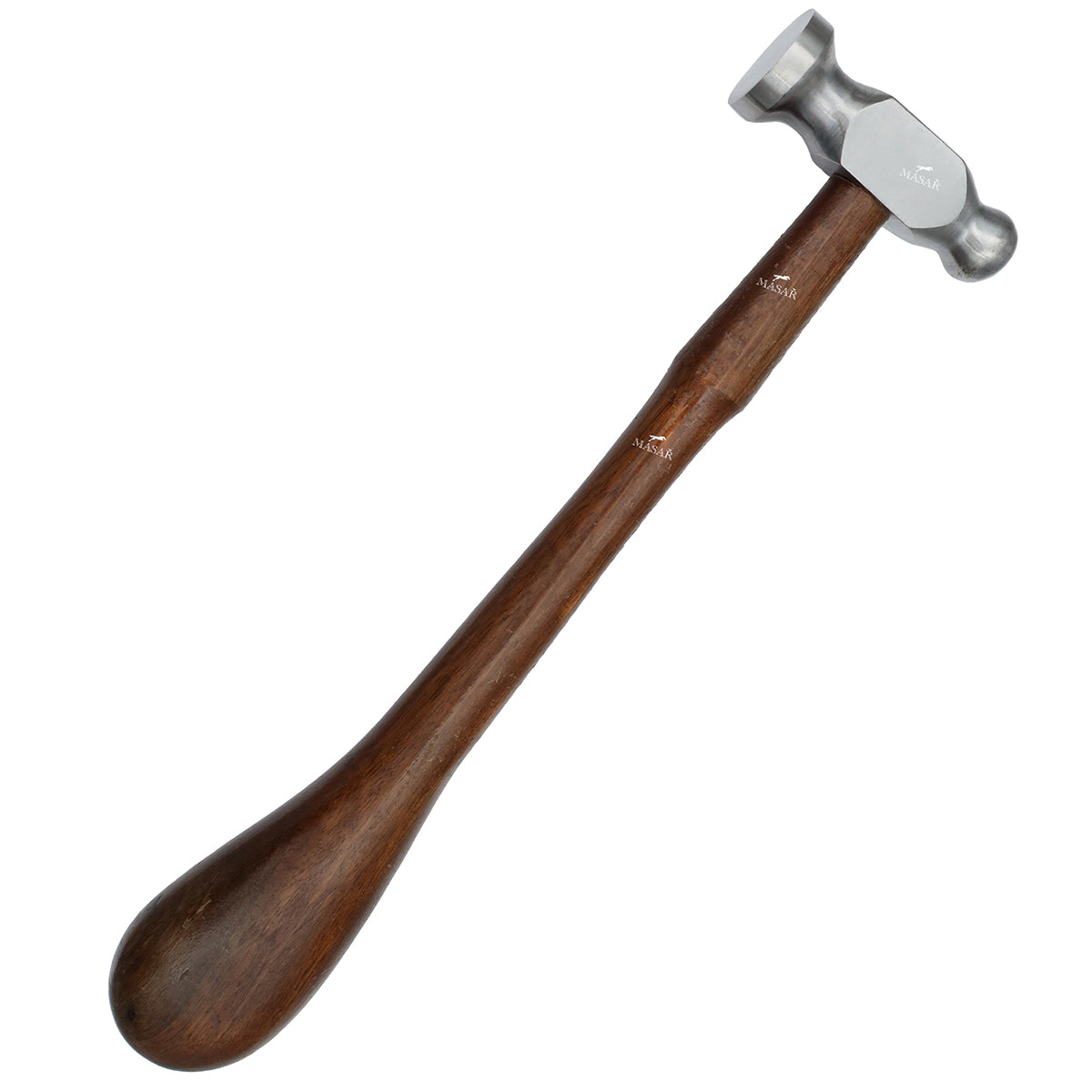 Uhrmacherhammer - Ziselierer, Prägehammer, 142, Ø 25 x 55 x 255 mm - zum Formen und Biegen von Metallen