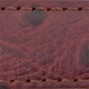 12 mm bis 20 mm Strauß – Rindsleder – Uhrenarmband – silberne Schnalle – 3,6 mm Polsterung