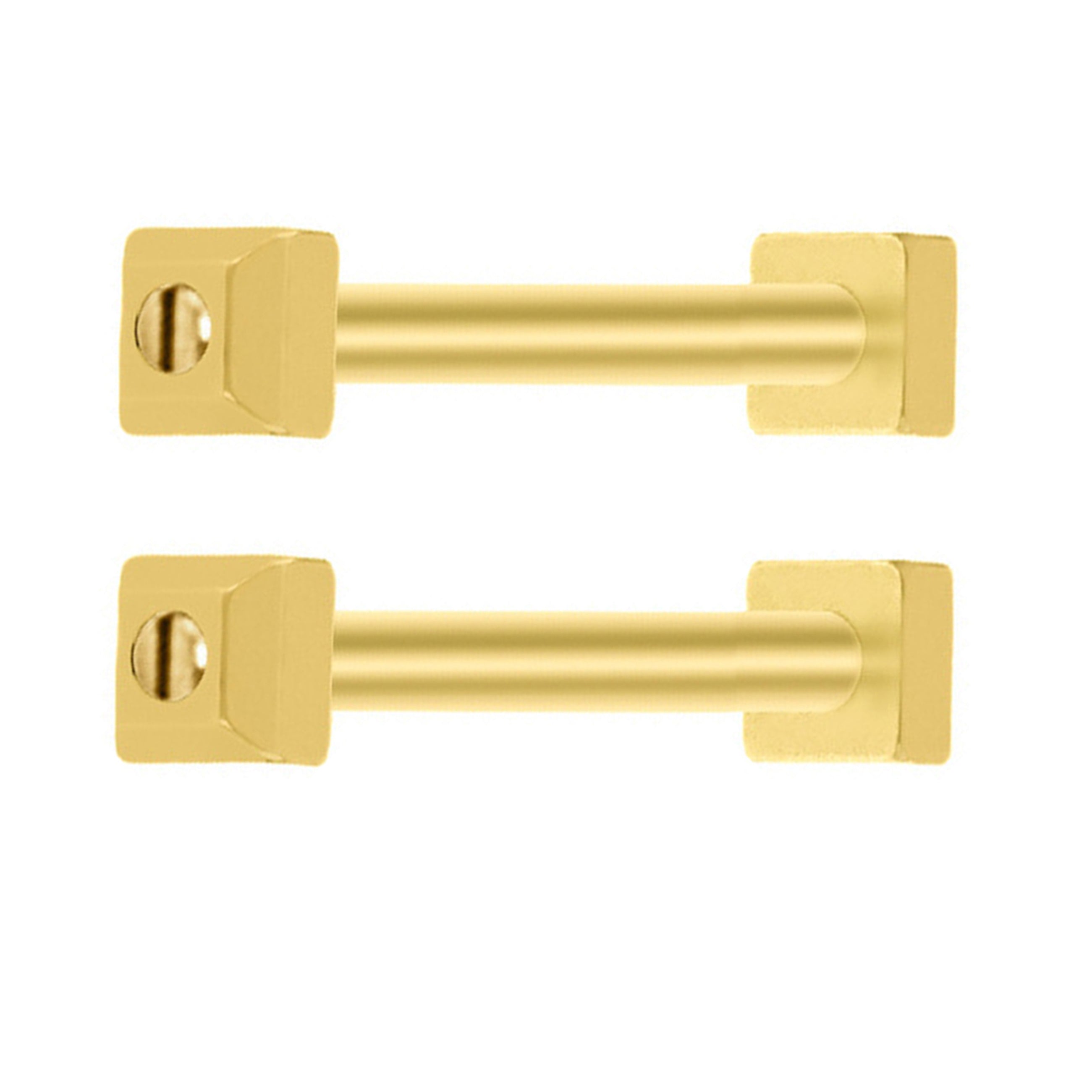 Screw Bars - Watch Strap Fastener - Compatible with Cartier Pasha - Gold - 2 Pcs