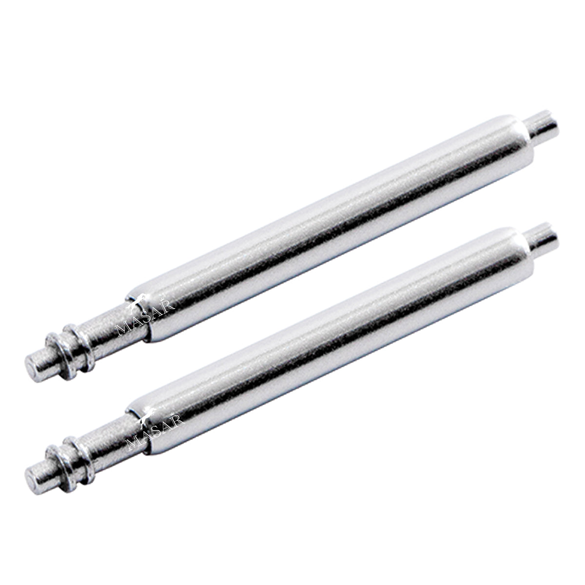 Compatible Garmin LXS 26mm Ø 2.5mm - Spring Bars, Pin Strap Bracelet Band - 316L Stainless Steel - 2 Pcs