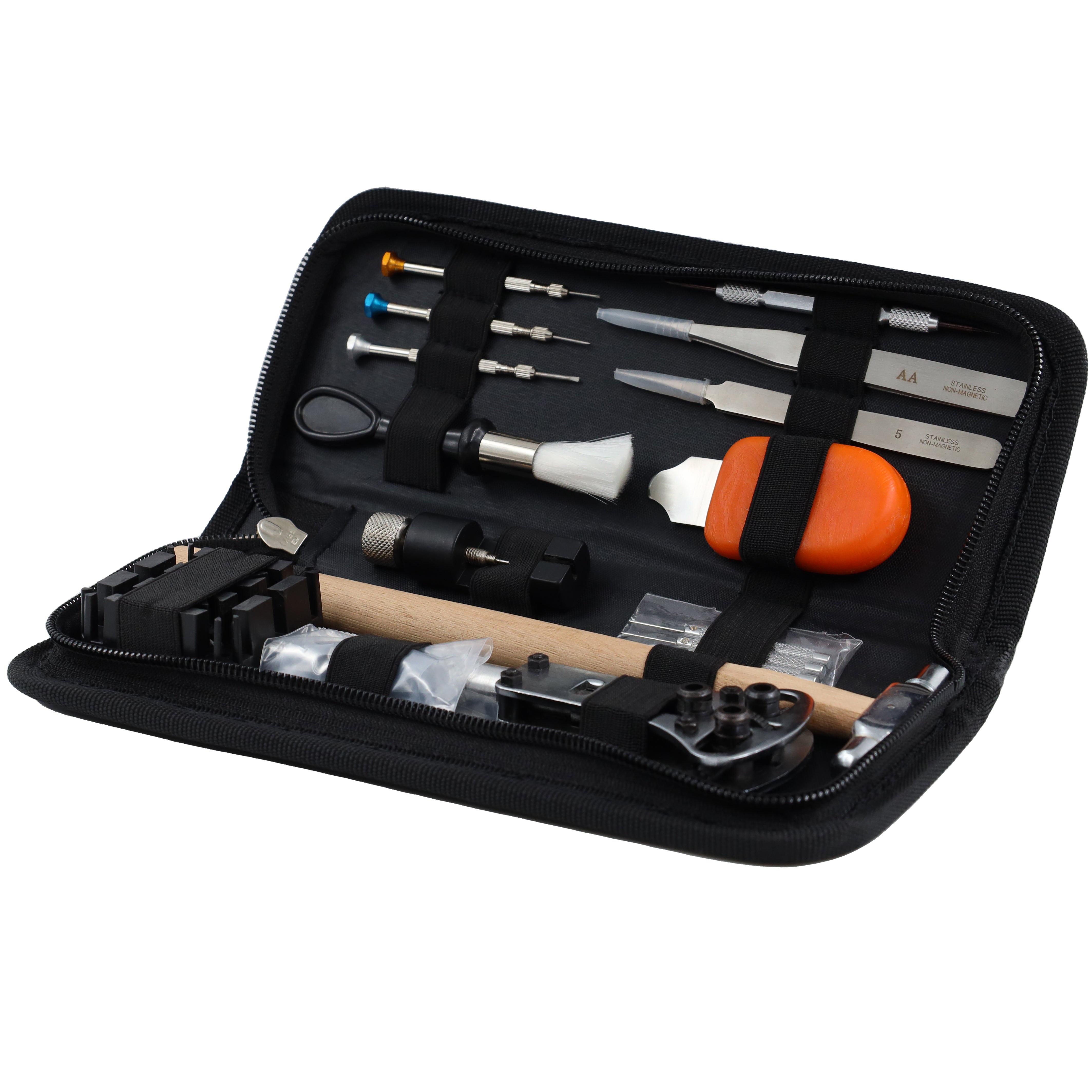 Leder Reparatur und Pflege Set - Armbanduhren - Uhrmacher Uhrmacherei 15 tlg