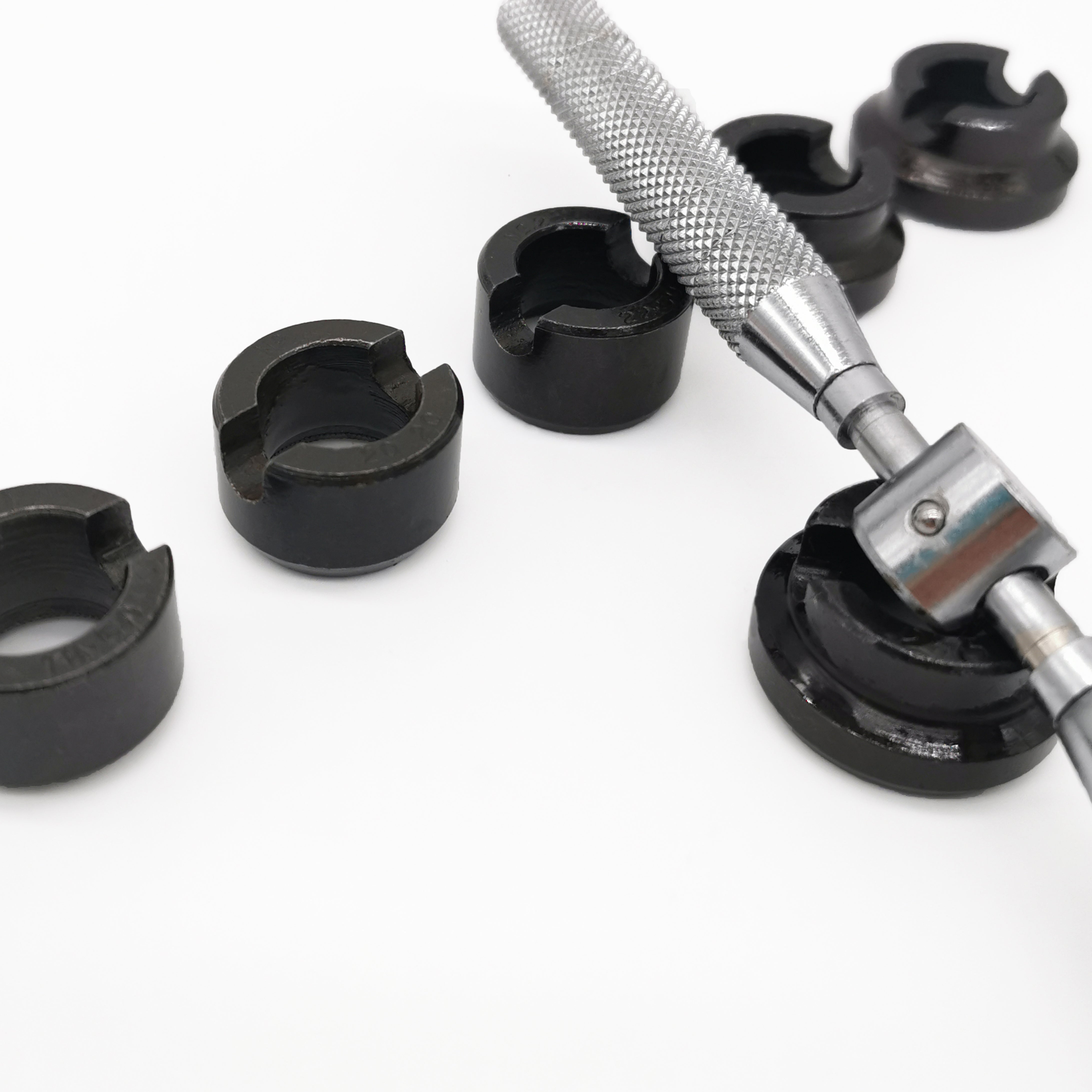 Watch Case Opener Key Kit Compatible with Rolex Oyster and Others - 6 Nylon Dies