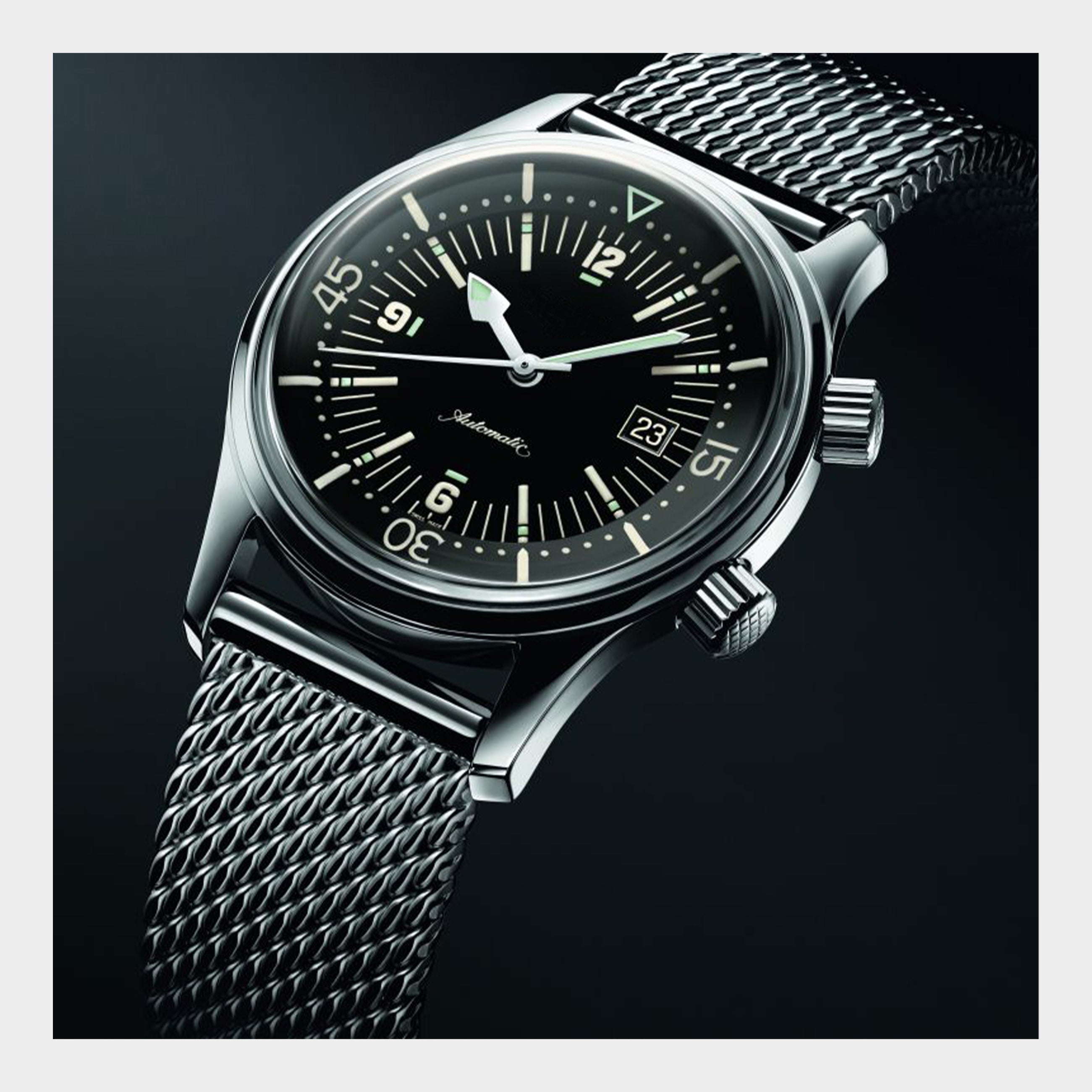 20mm BiG Mesh Ø 1mm Men's Watch Strap Mesh, Milanese - Universal - Silver / Silver